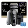Kalvosleikkuri Braun Series 9 Pro+ 9675cc harmaa hopea ruostumaton teräs