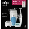 Braun Silk-épil 5 810 + Gillette Venus trimmeri 28 pinsettiä sininen, valkoinen