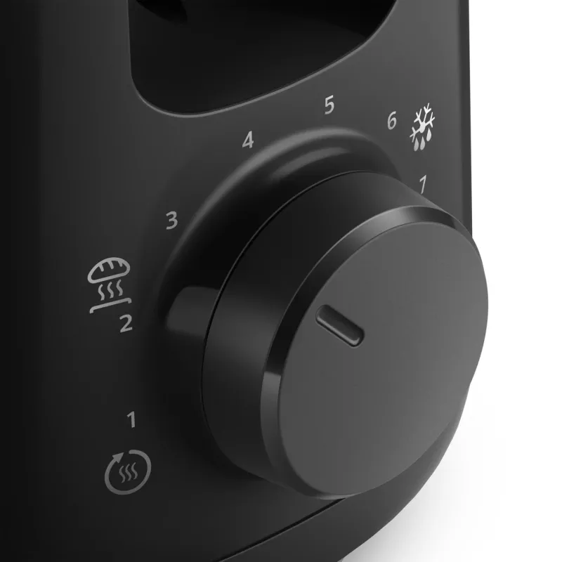 Philips Daily Collection HD2590/90 leivänpaahdin – pitkä rako, musta