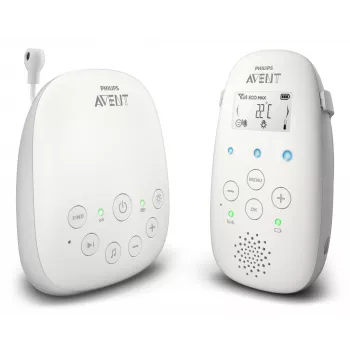 Philips AVENT SCD713/26 videovauvanvalvontalaite 330 m harmaa, valkoinen