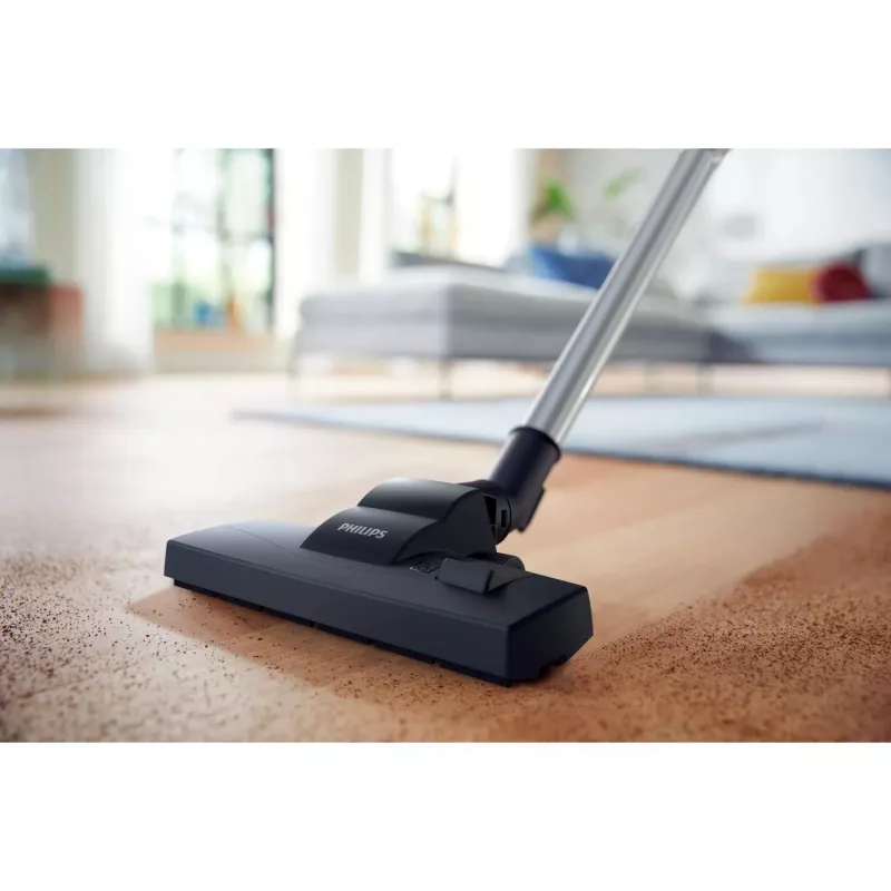 Philips 2000 series XB2140/09 pussiton lattiapölynimuri, 1,3 l, 850 W, kuivapuhdistus
