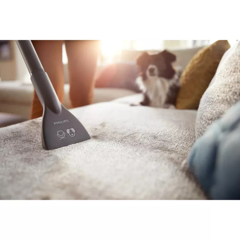 Philips 2000 series XB2140/09 pussiton lattiapölynimuri, 1,3 l, 850 W, kuivapuhdistus