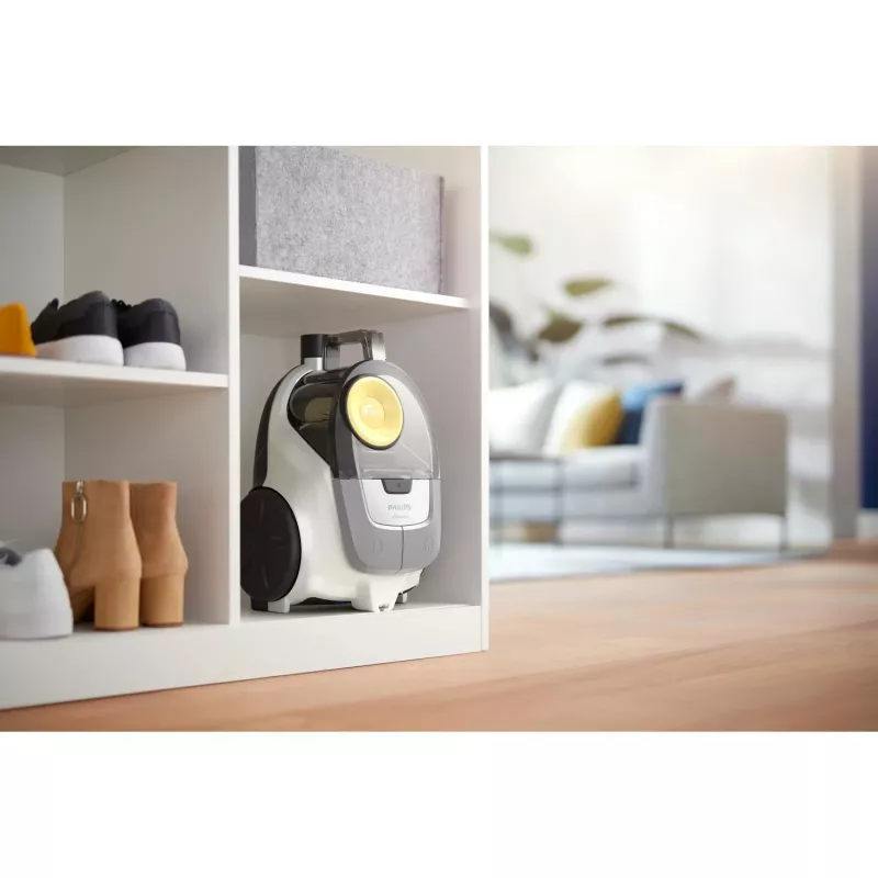 Philips 2000 series XB2140/09 pussiton lattiapölynimuri, 1,3 l, 850 W, kuivapuhdistus