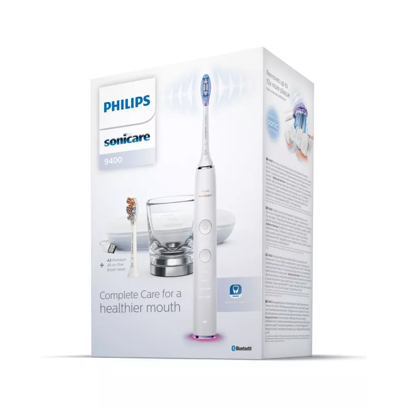 Philips Sonicare DiamondClean Smart DiamondClean Smart HX9917/88 sähköinen äänihammasharja, jossa 2 lisäosaa ja sovellus