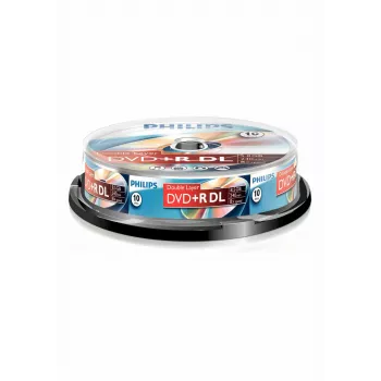 DVD+R DL Philips DR8S8B10F/00 8,5 GB 10 kpl