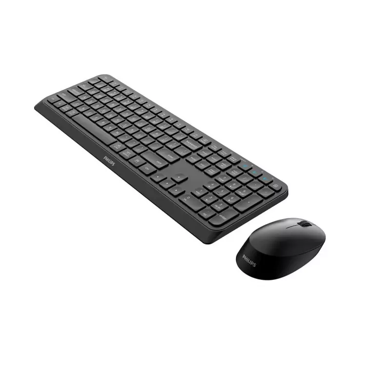 Philips 4000-sarja SPT6407B/31 näppäimistö hiiri sisältyy yleinen RF langaton + Bluetooth QWERTY saksa musta
