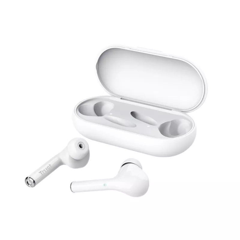 Trust Nika kuulokkeet True Wireless Stereo (TWS) in-ear puhelut/musiikki valkoinen