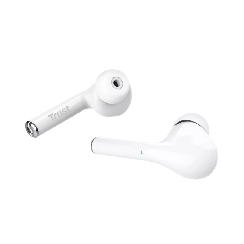 Trust Nika kuulokkeet True Wireless Stereo (TWS) in-ear puhelut/musiikki valkoinen