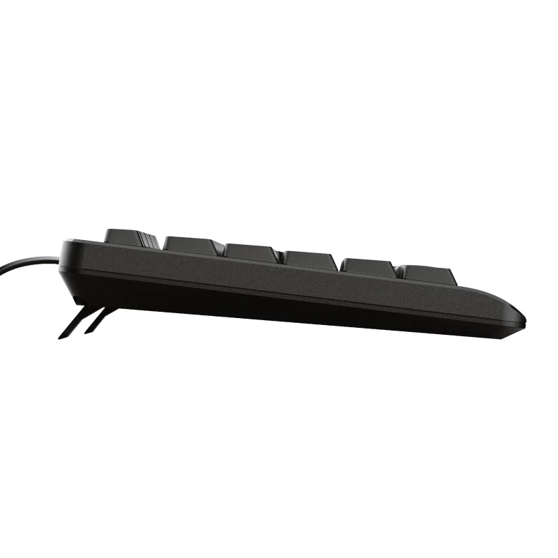Trust Primo näppäimistö yleinen USB AZERTY belgia musta