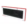 Trust Primo näppäimistö yleinen USB AZERTY belgia musta