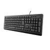 Trust Primo näppäimistö hiiri sisältyy toimisto USB QWERTY saksa musta