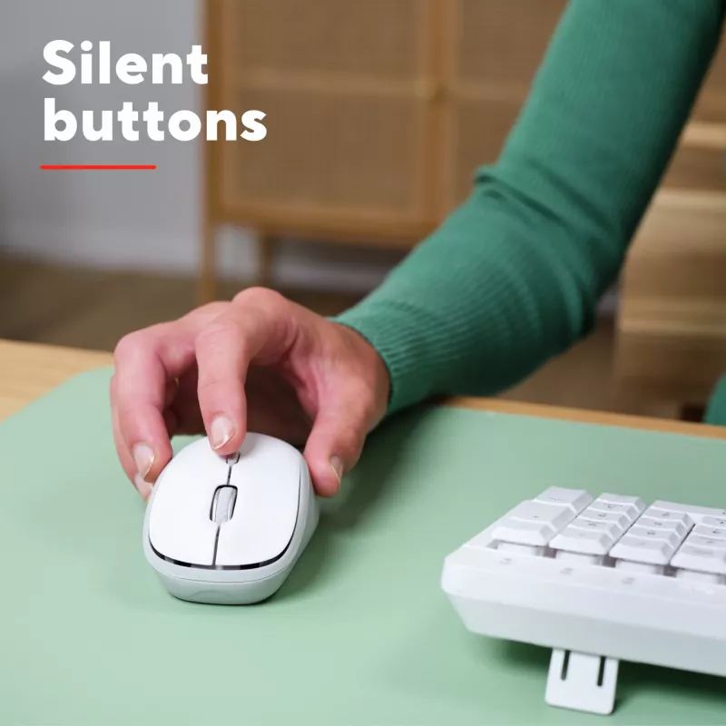 Trust Yvi+ hiiri yleiskäyttöön molempikätinen RF langaton + Bluetooth optinen 1600 DPI