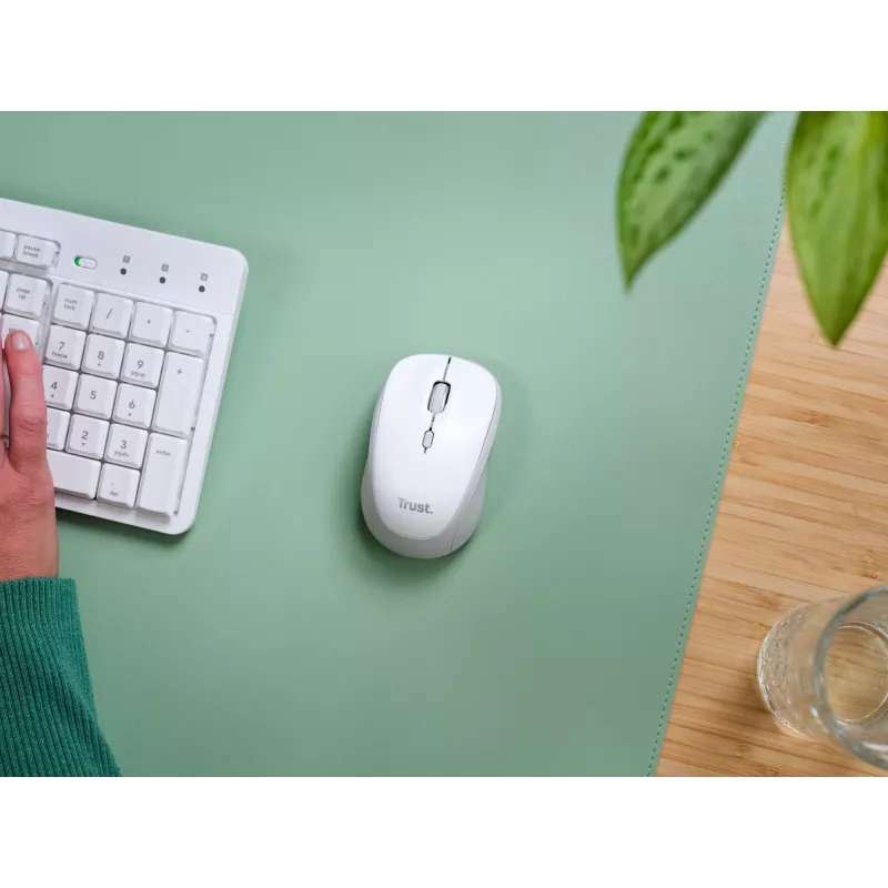 Trust Yvi+ hiiri yleiskäyttöön molempikätinen RF langaton + Bluetooth optinen 1600 DPI