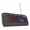 Trust GXT 836 Evocx näppäimistö pelaaminen USB AZERTY belgialainen musta