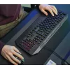 Trust GXT 836 Evocx näppäimistö pelaaminen USB AZERTY belgialainen musta