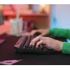 Trust GXT 836 Evocx näppäimistö pelaaminen USB AZERTY belgialainen musta