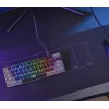 Trust GXT 867 Acira näppäimistö pelaaminen USB AZERTY belgialainen musta, harmaa