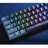 Trust GXT 867 Acira näppäimistö pelaaminen USB AZERTY belgialainen musta, harmaa