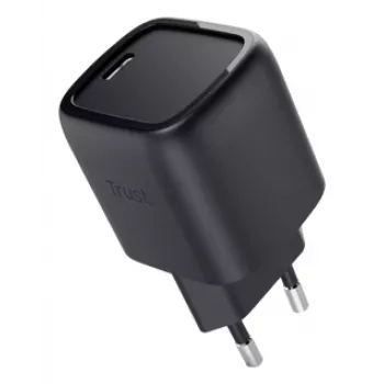 Laturi Trust Maxo 30W USB-C GaN laturi sisäkäyttöön pikalataus musta
