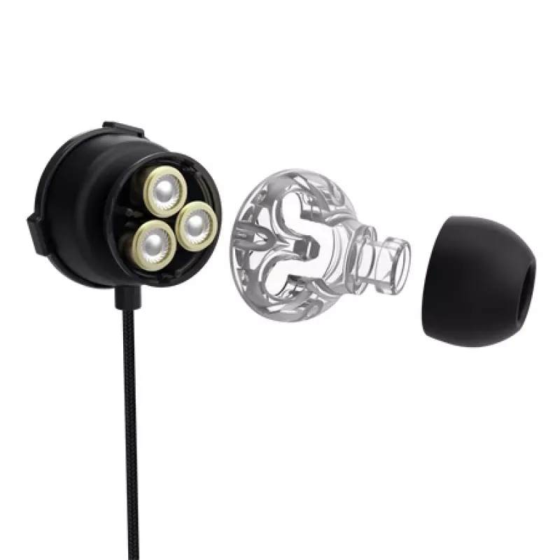 Trust GXT 406 Pine headset johdollinen in-ear pelaaminen musta