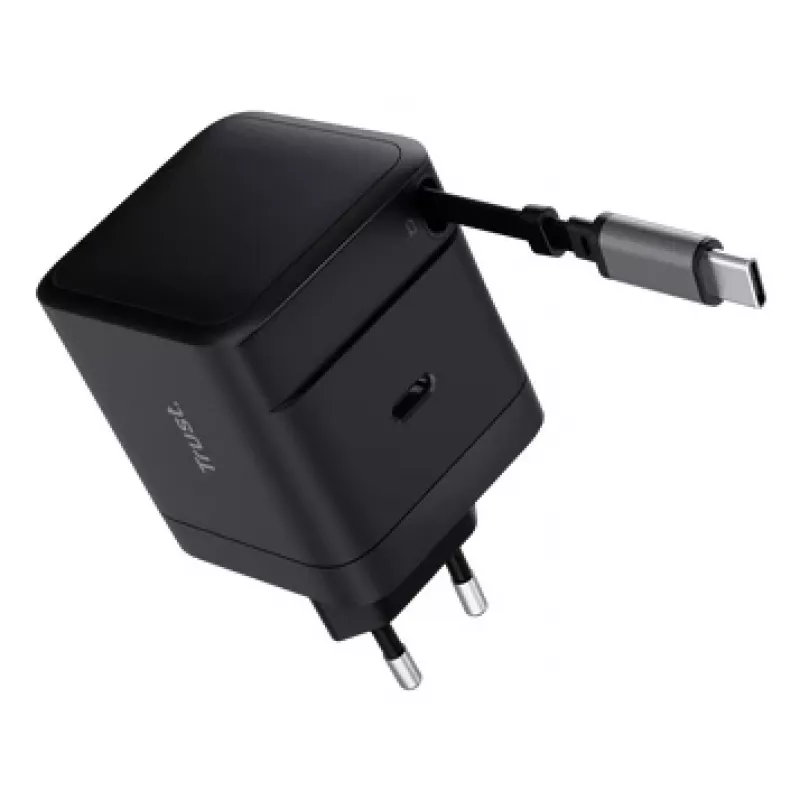 TRUST Laturi Maxo 65W USB-C 67 cm kierrettävällä kaapelilla