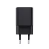 Laturi TRUST Maxo ultrapieni 65W GaN USB-C musta 2 m kaapelilla