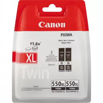 Canon PGI-550BK musta mustepatruuna (kaksipakkaus)