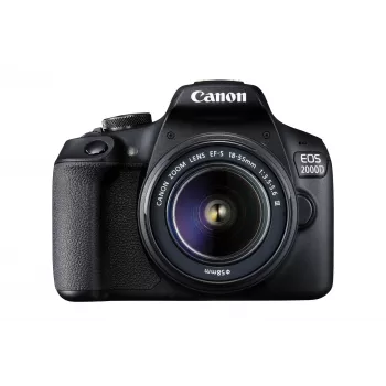 Canon EOS 2000D BK 18-55 IS + SB130 +16GB EU26 järjestelmäkamera-pakkaus 24,1 MP CMOS 6000 x 4000 pikseliä musta