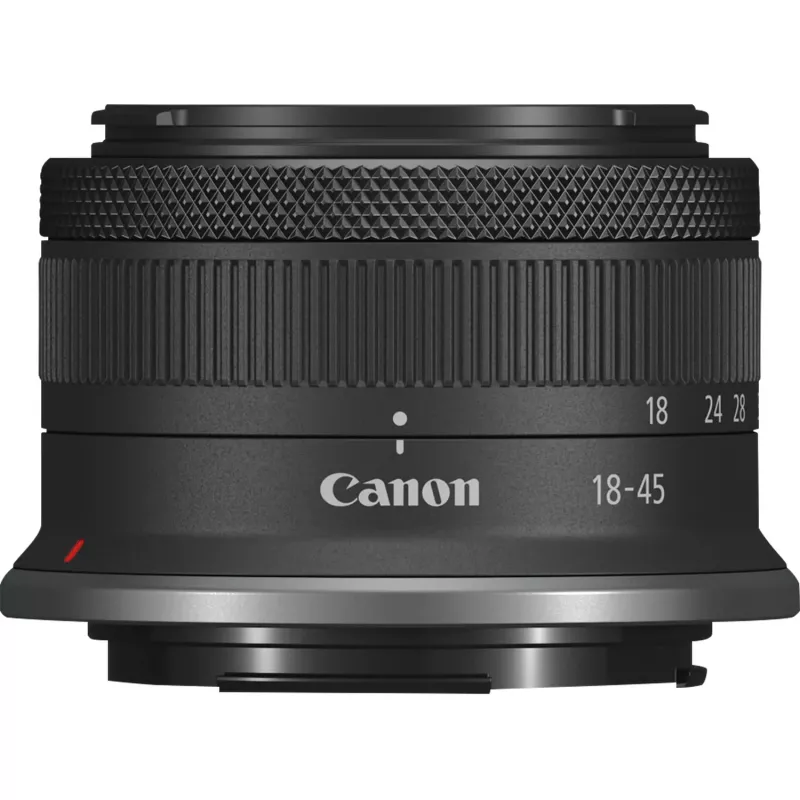 Canon EOS R50 mallistojärjestelmäkamera-sarja RF-S 18-45mm- ja RF 75-300mm-objektiiveilla