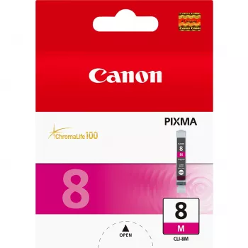 Canon CLI-8M w/Sec mustepatruuna 1 kpl alkuperäinen magenta