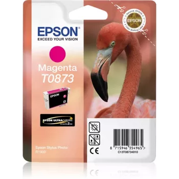 Epson Flamingo yksittäispakkaus magenta T0873 Ultra Gloss kiiltävä 2