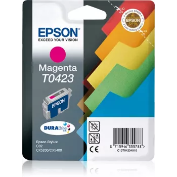 Epson Files yksittäispakkaus magenta T0423, magenta, pigmenttimuste, 16 ml, 1 kpl