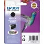 Epson Hummingbird yksittäispakkaus musta T0801 Claria Photographic Ink