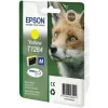Epson Fox yksittäispakkaus keltainen T1284 DURABrite Ultra -muste