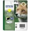 Epson Fox yksittäispakkaus keltainen T1284 DURABrite Ultra -muste