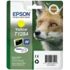 Epson Fox yksittäispakkaus keltainen T1284 DURABrite Ultra -muste