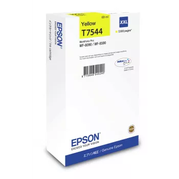 Epson WF-8090 / WF-8590 mustepatruuna XXL keltainen