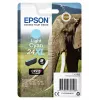 Epson Elephant yksittäispakkaus vaaleansyaani 24XL Claria Photo HD muste