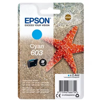 Epson C13T03U24020 mustepatruuna 1 kpl alkuperäinen vakiokesto syaani