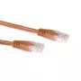 ACT ruskea 7 metrin U/UTP CAT6A -verkkokaapeli RJ45-liittimillä