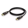ACT DisplayPort 1.4 -kaapeli 8K, 1 m, 1 m, DisplayPort, DisplayPort, uros, uros, musta