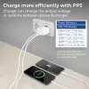 ACT USB-C-laturi 65W 2-porttinen Power Delivery PPS ja GaNFast