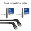 ACT DD1907 verkkokaapeli Cat6 U/FTP (STP) 7 m, RJ-45 - RJ-45, kultapinnit, musta