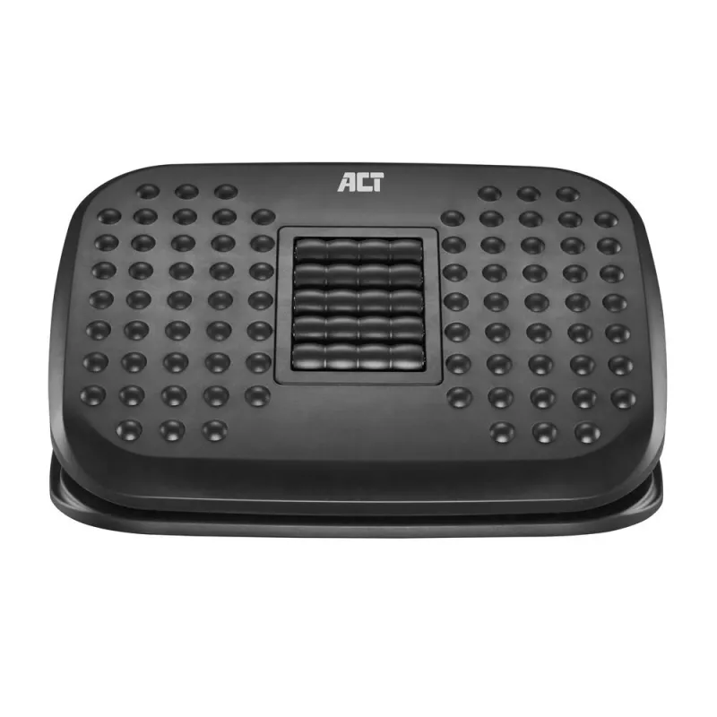 ACT ergonominen korkeussäädettävä jalkatuki hierontarullilla