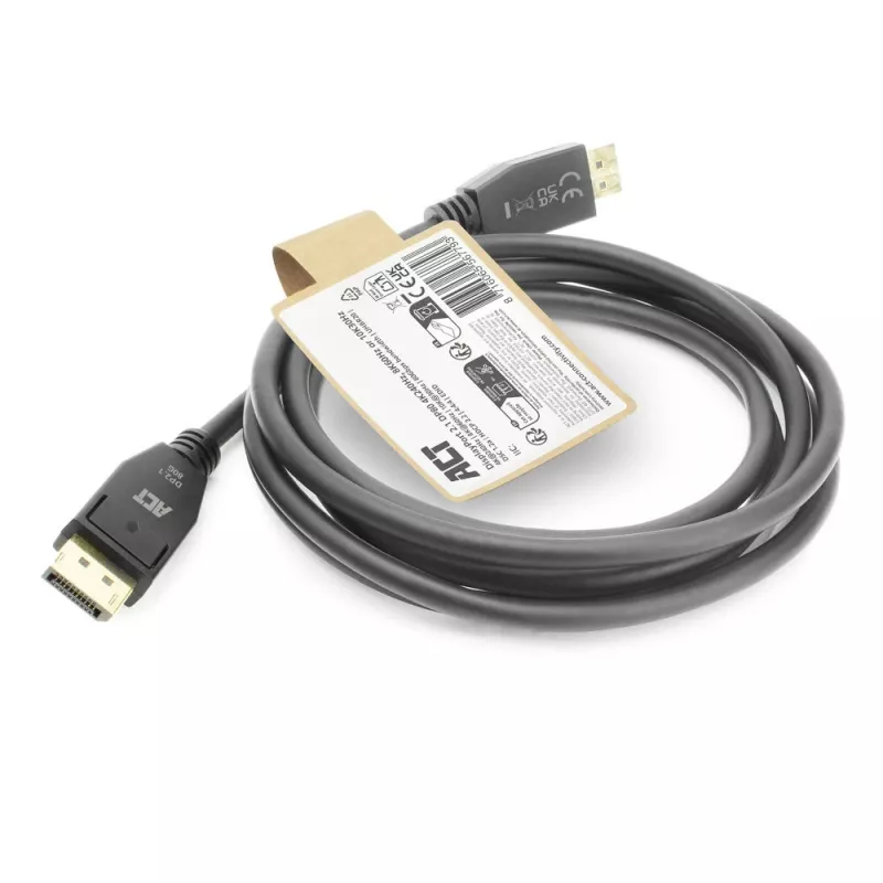 ACT AK4083 DisplayPort-kaapeli 3 m musta