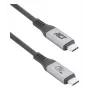 ACT USB4 80Gbps Thunderbolt 5 -kaapeli 240W USB Type-C, USB-IF-sertifioitu, 1,5 metriä