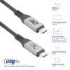 ACT USB4 80Gbps Thunderbolt 5 -kaapeli 240W USB Type-C, USB-IF-sertifioitu, 1,5 metriä