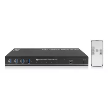 ACT 4-porttinen DisplayPort 4K@60Hz KVM-kytkin