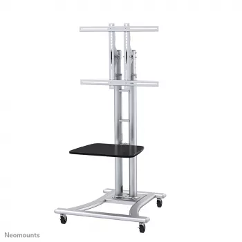 Neomounts PLASMA-M1800E TV-teline 27-70 tuumaa, hopea, kannettava lattiastandi, teräs, 50 kg, 68,6 cm (27 tuumaa), 177,8 cm (70 tuumaa)