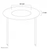 Neomounts FPMA-CRS5 kattopeite – halk. 52 mm, hopea, teräs, katto, FPMA-C100, FPMA-C100SILVER, 2 mm, 5,2 cm